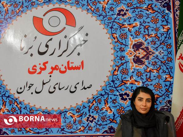 حضور  کادر فنی و بازیکنان تیم بسکتبال بانوان آینده سازان اراک در دفتر خبرگزاری برنا