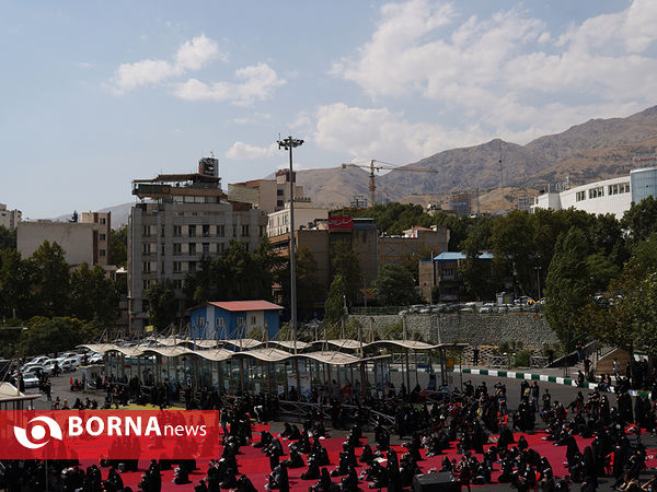 عزاداری روز تاسوعا در میدان تجریش - ۲