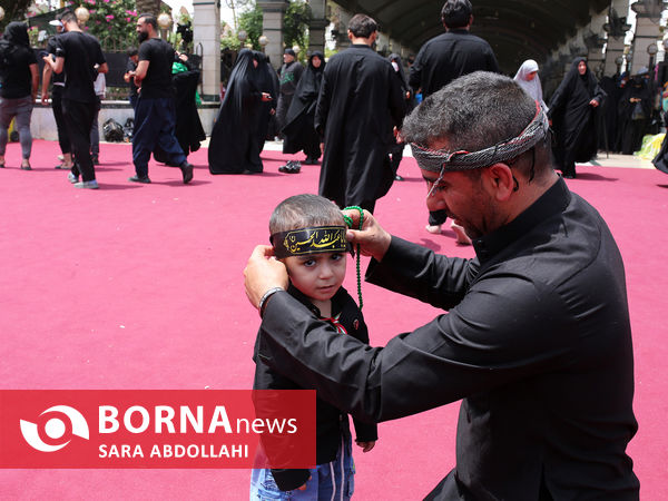 عزاداری تاسوعای حسینی در بین الحرمین