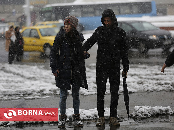 بارش برف در تهران-۲