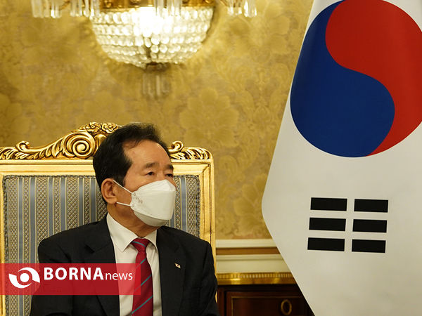 استقبال معاون اول رییس جمهور از نخست وزیر کره جنوبی
