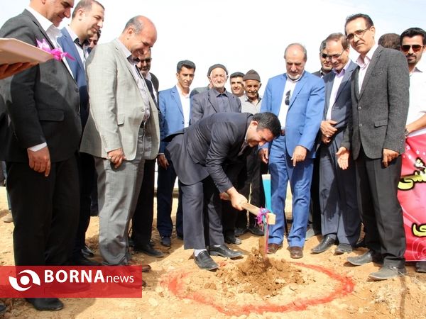 کلنگ زنی کمپ رهبران جوان جهان اسلام-سپیدان