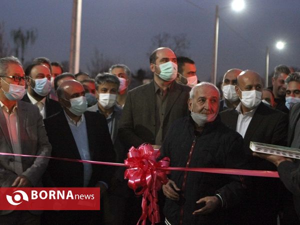 افتتاح پروژه تقاطع غیر همسطح جهاد شهرستان شهریار