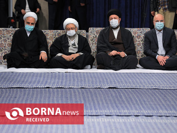 دیدار مسئولان نظام با رهبر انقلاب