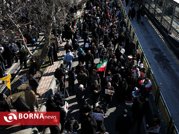 راهپیمایی 22 بهمن در تهران -5