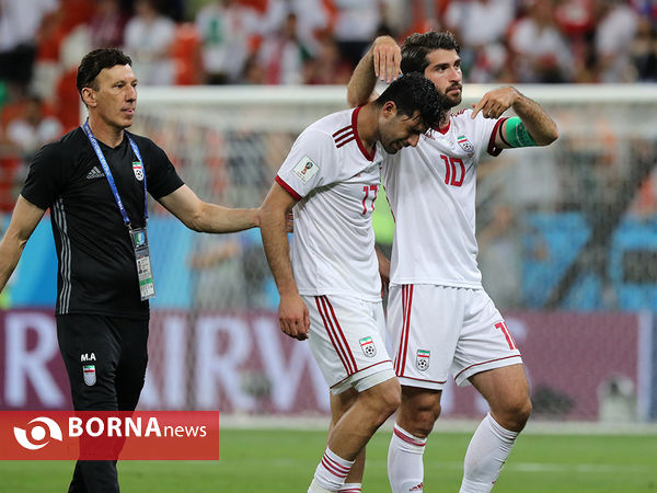 دیدار تیم‌های ملی فوتبال ایران و پرتغال