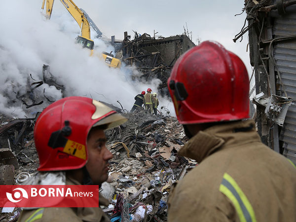 سومین روز حادثه پلاسکو-2