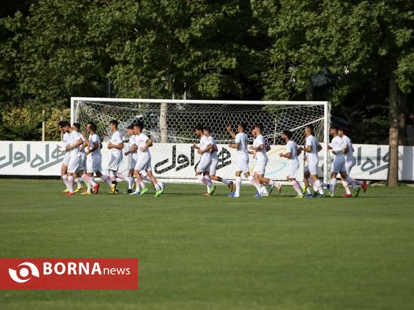 تمرینات تیم ملی فوتبال امید ایران