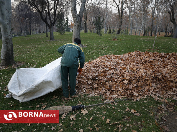 واپسین روزهای پاییزی تهران
