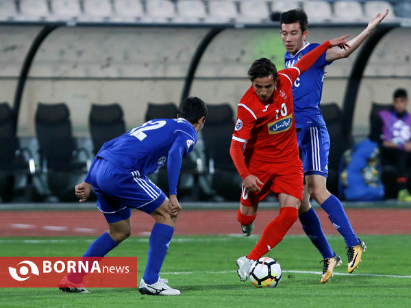 دیدار تیم های فوتبال  پرسپولیس- نسف قارشی ازبکستان