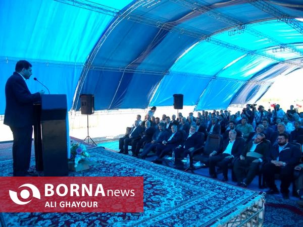 بهره برداری از مدول سوم تصفیه خانه ارومیه با حضور معاون اول رییس جمهور