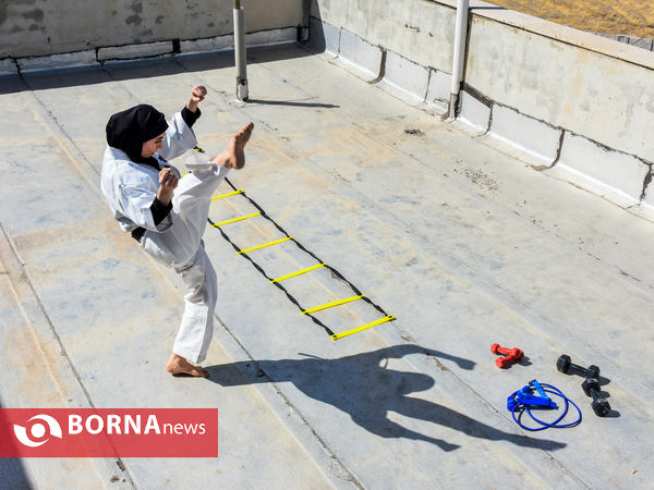 زندگی ورزشی " فرانک حیدری"مربی و داور رسمی فدراسیون کاراته