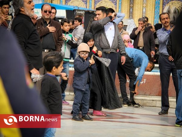 مراسم عزاداری سالروز شهادت حضرت فاطمه زهرا (س)  در امامزاده صالح تهران