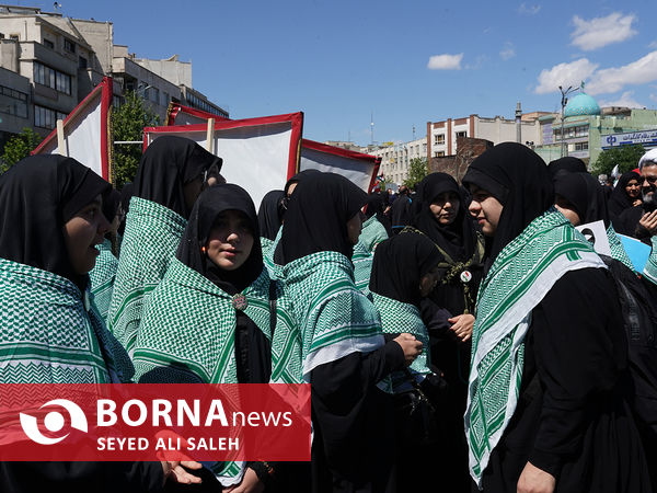 راهپیمایی روز جهانی قدس در تهران