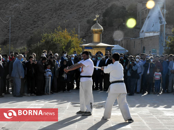 وزیر ورزش و جوانان در زادگاه امیر کبیر روستای هزاوه