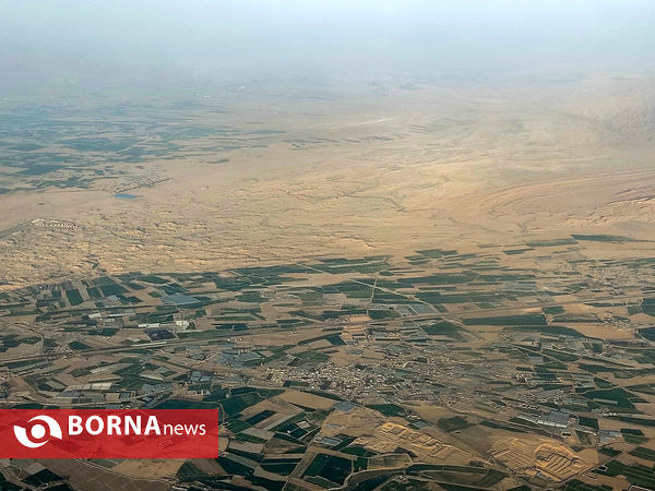 از کیش تا تهران بر فراز ابرها