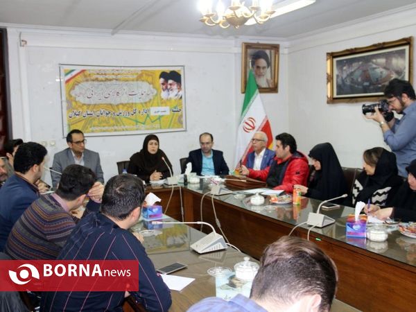 نشست خبری مدیر کل ورزش و جوانان استان گیلان