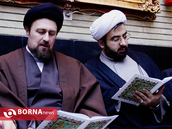 مجلس ترحیم برادر همسر مرحوم خاتمی