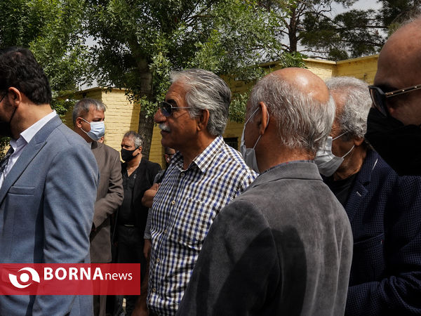 تشییع و خاکسپاری پیکر شهلا ناظریان