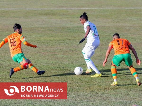 دیدار تیم های فوتبال آلومینیوم - مس