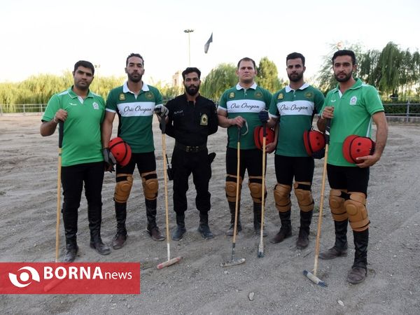 دیدار  نمادین چوگان ،گرامیداشت هفته نیروی انتظامی