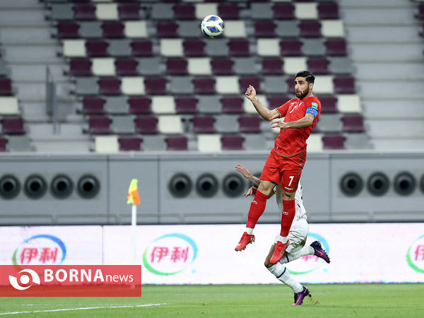 دیدار تیم های ملی فوتبال ایران و عراق