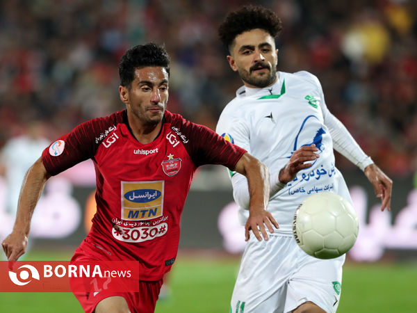 دیدار تیم های پرسپولیس تهران - ماشین سازی تبریز