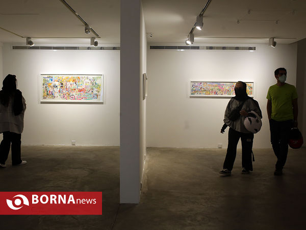 نمایشگاه نقاشی "اختلال خاطره"