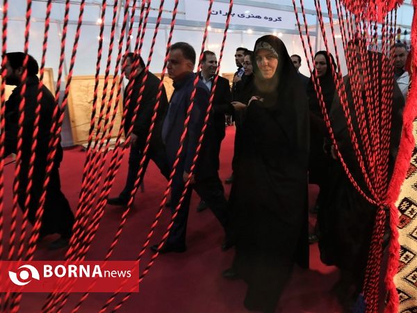 بازدید دستیار ویژه رییس جمهور از نهمین نمایشگاه گردشگری پارس در شیراز