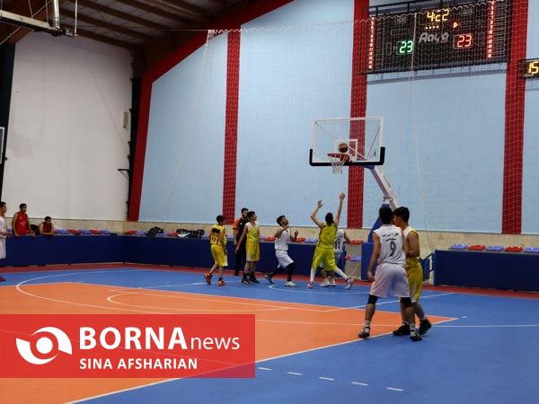 مسابقات بسکتبال قهرمانی نوجوانان استان آذربایجان‌غربی