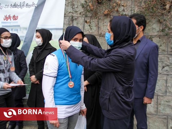 مراسم اختتامیه جشنواره هاکی بانوان استان تهران