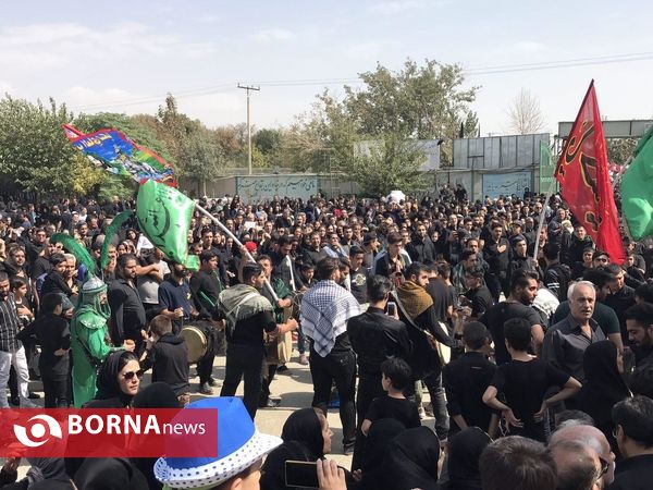 مراسم عزاداری روز عاشورا- شهر قدس