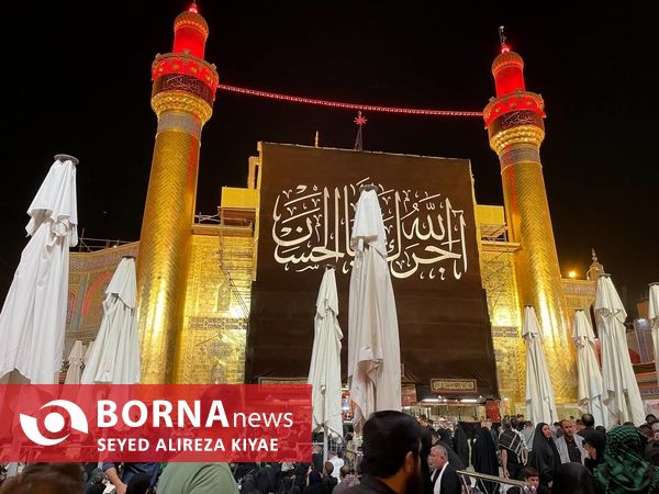 حرم حضرت علی(ع) در شب اربعین حسینی