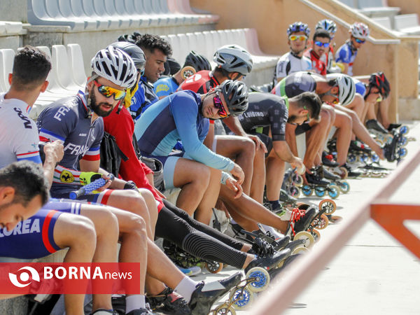 تمرین اسکیت بازان استان مرکزی با حضور جمعی از بازیکنان تیم ملی