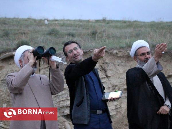 رصد ماه شوال در اورمیه