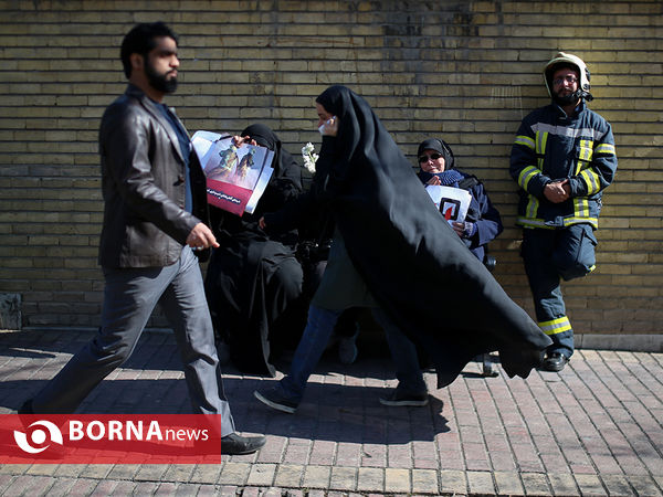 تشییع شهدای آتش نشان حادثه پلاسکو