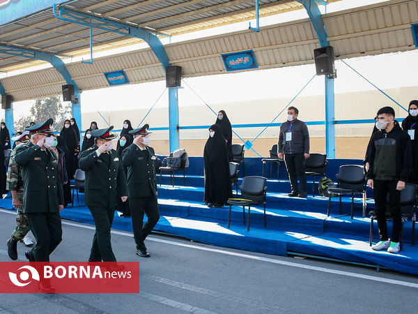 اعطای درجه به دانش آموختگان دانشگاه علوم انتظامی