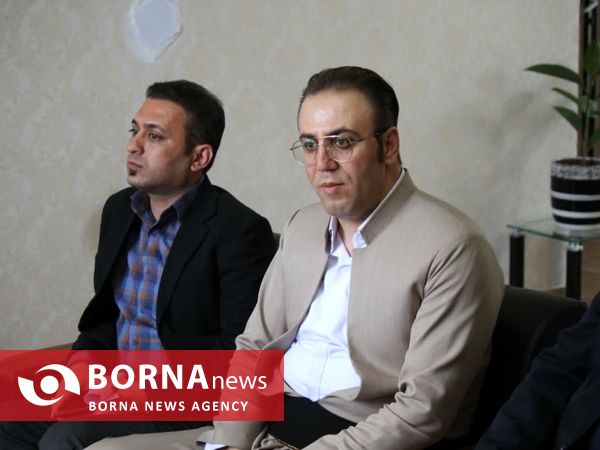 بازدید مدیرکل مشارکتهای اجتماعی و فعالیت های داوطلبانه وزارت ورزش و جوانان از دفتر خبرگزاری برنا کردستان 