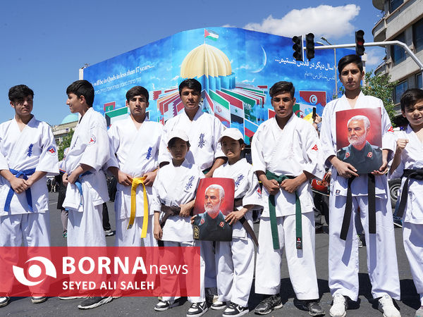 راهپیمایی روز جهانی قدس در تهران