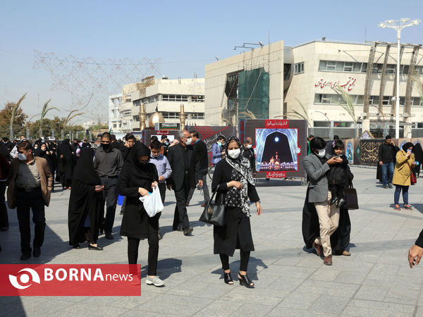 حال و هوای مشهدالرضا در روز اربعین