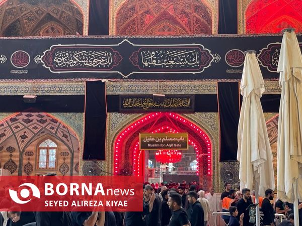 حرم حضرت علی(ع) در شب اربعین حسینی