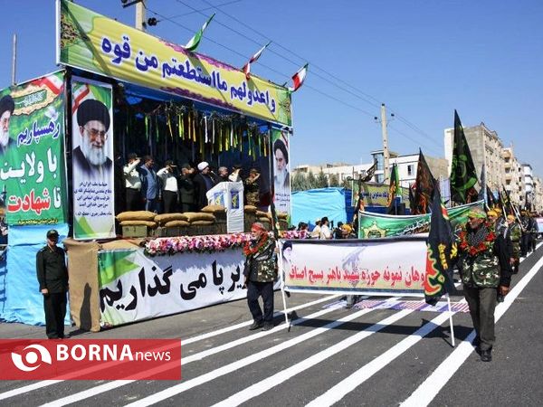 رژه نیروهای مسلح شهرستان شهریار