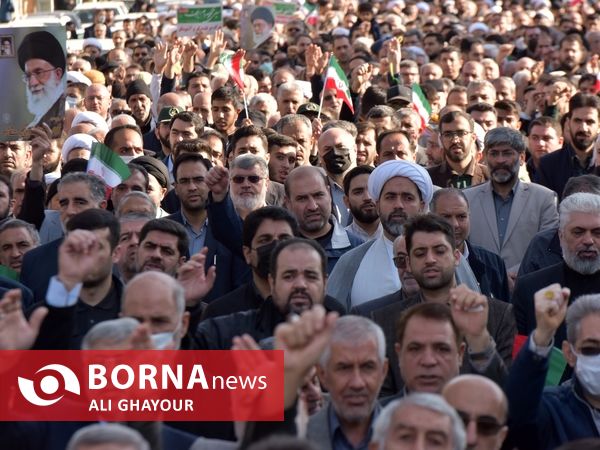 تشییع پیکر «مهدی اثنی عشری» شهید مدافع امنیت در ارومیه