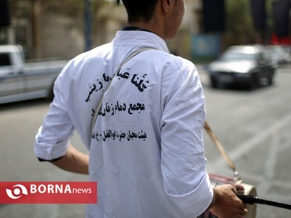 عزاداری روز تاسوعا در بازار کاشان