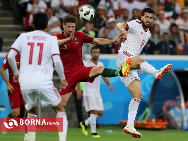 دیدار تیم‌های ملی فوتبال ایران و پرتغال