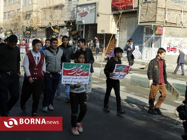 راهپیمایی 22 بهمن- نسیم شهر