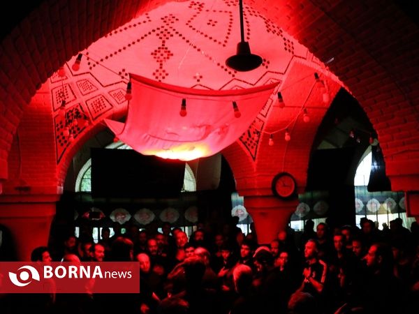 عزاداری شب عاشورا در حسینیه بغدادی شیراز