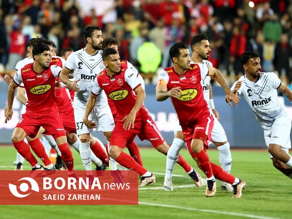 دیدار تیم های پرسپولیس تهران -ملوان بندرانزلی