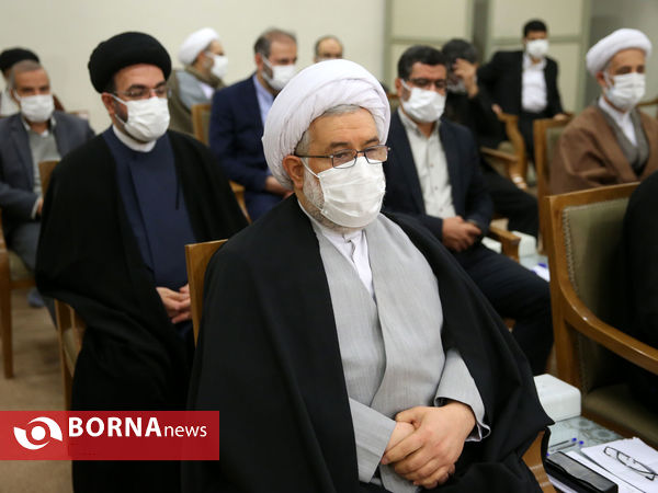 دیدار دست‌اندکاران همایش حضرت حمزه(ع) با رهبرانقلاب