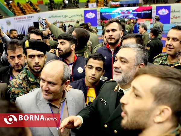 مراسم اختتامیه سی و پنجمبن مسابقات کشتی نظامیان جهان
